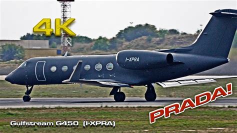 prada gulfstream|Gulfstream G450 Private Jet PRADA (I.